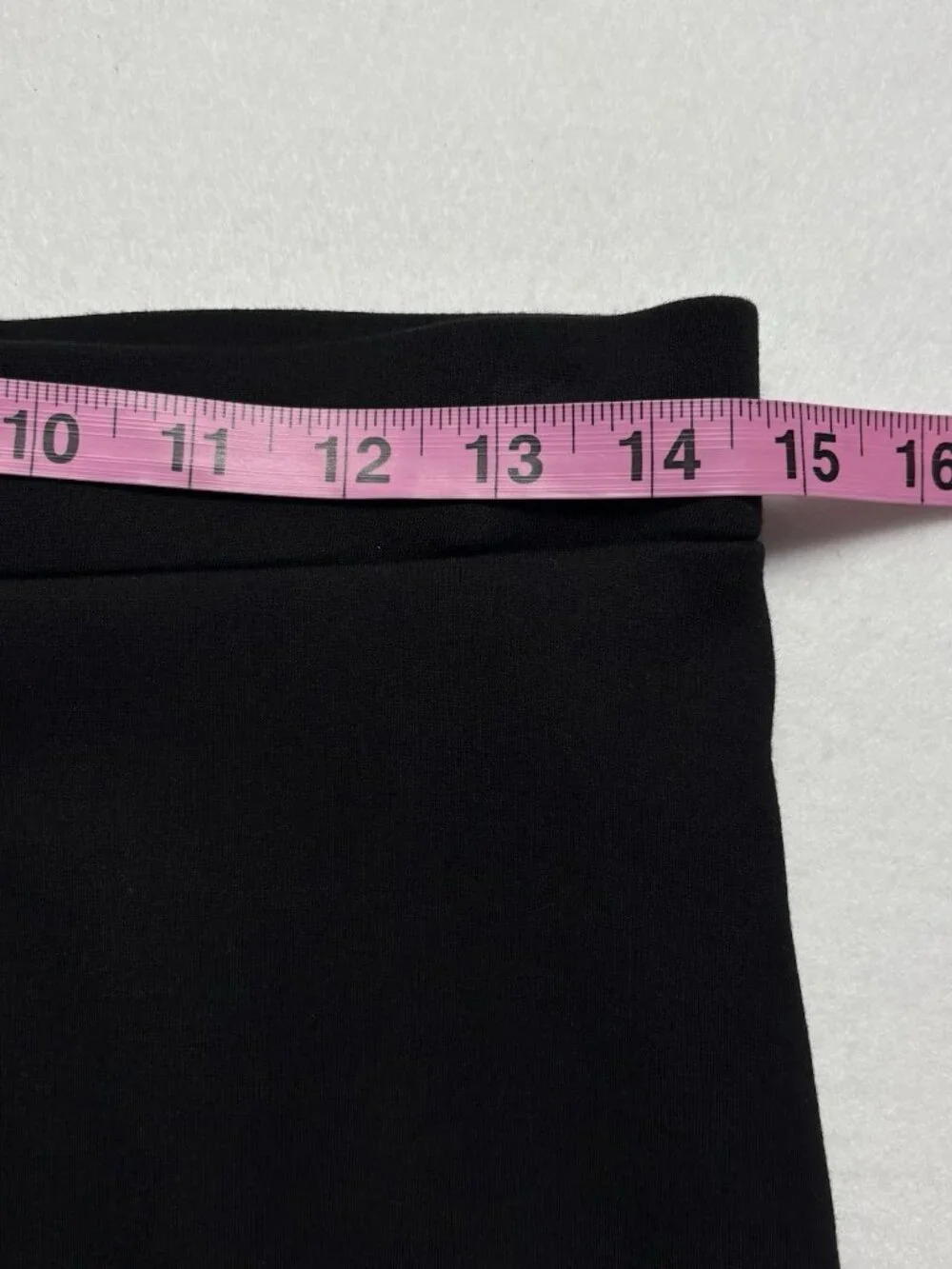 BETABRAND Women Overlay Bootcut Pants Sz MP Black Casual Chic‎ Modern 68-20